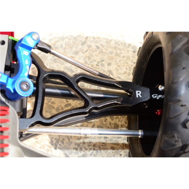 ALUMINIUM FRONT UPPER SUSPENSION ARM (FOR E-REVO 560871, REVO, SUMMIT) --ER054