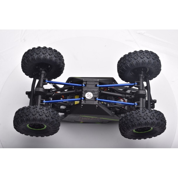 ALUMINUM 7075-T6 FRONT & REAR LOWER CHASSIS LINKS PARTS TREE FOR AXIAL AX24 XC-1 4WS