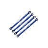 ALUMINUM 7075-T6 FRONT & REAR LOWER CHASSIS LINKS PARTS TREE FOR AXIAL AX24 XC-1 4WS