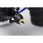 BRASS 3MM THICK WHEEL HEX HUBS SET FOR AXIAL 1/24 AX24 XC-1 4WS
