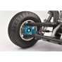 4140 MEDIUM CARBON STEEL FRONT FREEWHEEL AXLE SET FOR TAMIYA 1/10 BBX BB-01