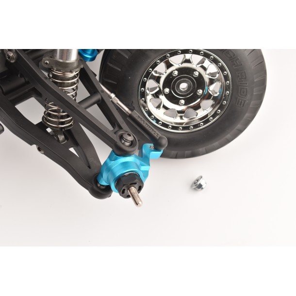 4140 MEDIUM CARBON STEEL FRONT FREEWHEEL AXLE SET FOR TAMIYA 1/10 BBX BB-01