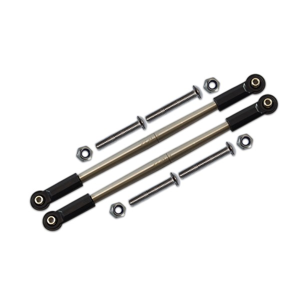 STAINLESS STEEL ADJUSTABLE REAR UPPER SUSPENSION LINKS--BR014S STAINLESS STEEL ADJUSTABLE REAR UPPER SUSPENSION LINKS--BR014S