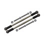 STAINLESS STEEL ADJUSTABLE REAR UPPER SUSPENSION LINKS--BR014S STAINLESS STEEL ADJUSTABLE REAR UPPER SUSPENSION LINKS--BR014S
