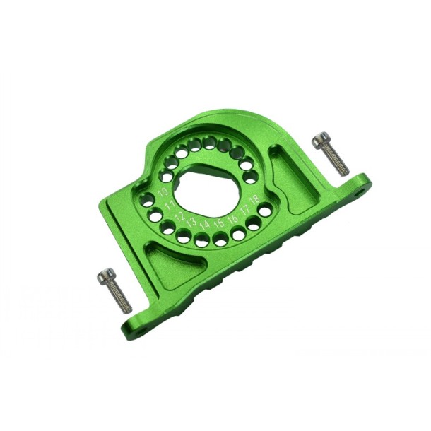 ALUMINUM MOTOR MOUNT PLATE WITH HEAT SINK FINS--BR018 ALUMINUM MOTOR MOUNT PLATE WITH HEAT SINK FINS--BR018
