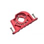 ALUMINUM MOTOR MOUNT PLATE WITH HEAT SINK FINS--BR018 ALUMINUM MOTOR MOUNT PLATE WITH HEAT SINK FINS--BR018