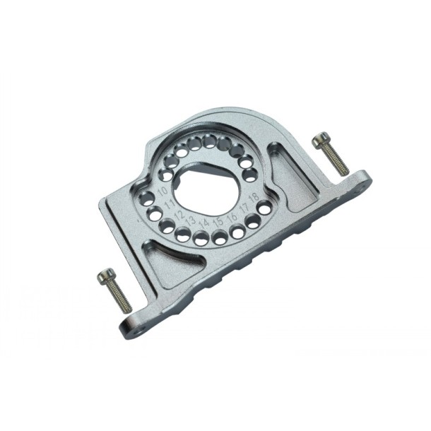 ALUMINUM MOTOR MOUNT PLATE WITH HEAT SINK FINS--BR018 ALUMINUM MOTOR MOUNT PLATE WITH HEAT SINK FINS--BR018