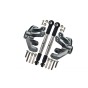 ALUMINUM FRONT KNUCKLE ARM + STAINLESS STEEL ADJUSTABLE TIE RODS--BR16221 ALUMINUM FRONT KNUCKLE ARM + STAINLESS STEEL ADJUSTABLE TIE RODS--BR16221