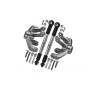 ALUMINUM FRONT KNUCKLE ARM + STAINLESS STEEL ADJUSTABLE TIE RODS--BR16221 ALUMINUM FRONT KNUCKLE ARM + STAINLESS STEEL ADJUSTABLE TIE RODS--BR16221
