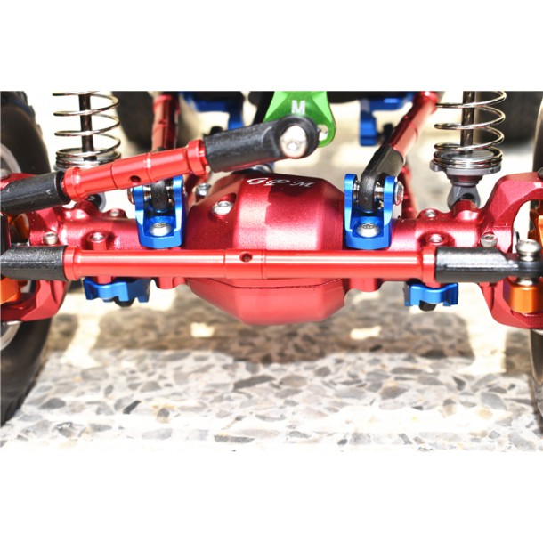 ALUMINUM FRONT/REAR UPPER AXLE MOUNT SET FOR SUSPENSION LINKS FOR TAMIYA 1/10 R/C MERCEDES-BENZ G500(CC-02)