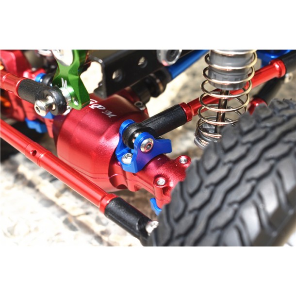 ALUMINUM FRONT/REAR UPPER AXLE MOUNT SET FOR SUSPENSION LINKS FOR TAMIYA 1/10 R/C MERCEDES-BENZ G500(CC-02)
