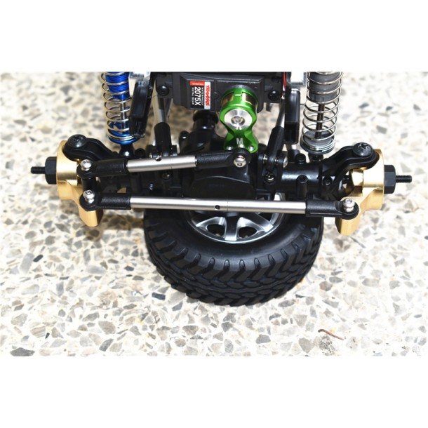 BRASS FRONT KNUCKLE ARMS FOR TAMIYA 1/10 R/C MERCEDES-BENZ G500(CC-02)