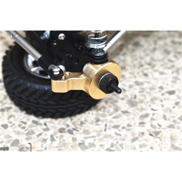 BRASS FRONT KNUCKLE ARMS FOR TAMIYA 1/10 R/C MERCEDES-BENZ G500(CC-02)