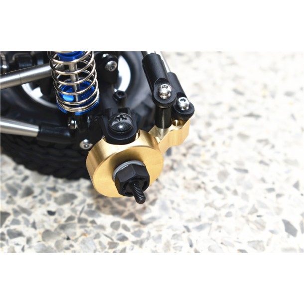 BRASS FRONT KNUCKLE ARMS FOR TAMIYA 1/10 R/C MERCEDES-BENZ G500(CC-02)