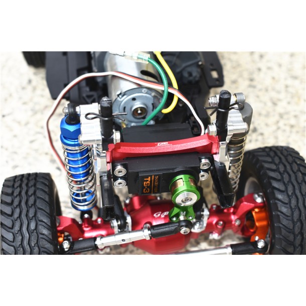 ALUMINUM SERVO MOUNT FOR TAMIYA 1/10 R/C MERCEDES-BENZ G500(CC-02)