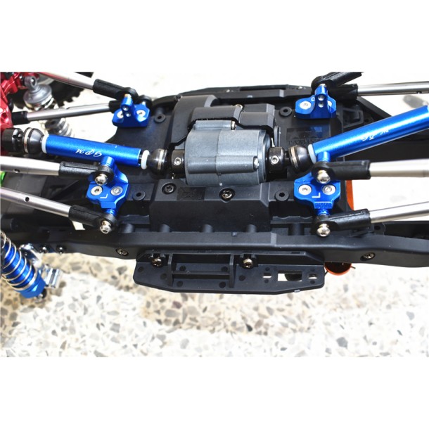 ALUMINUM CENTER AXLE MOUNT SET FOR SUSPENSION LINKS FOR TAMIYA 1/10 4WD R/C MERCEDES-BENZ G500 (CC-02)