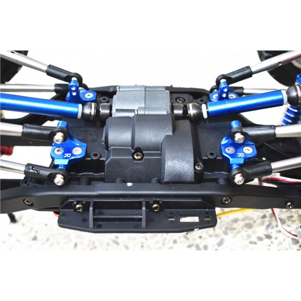 ALUMINUM CENTER AXLE MOUNT SET FOR SUSPENSION LINKS FOR TAMIYA 1/10 4WD R/C MERCEDES-BENZ G500 (CC-02)
