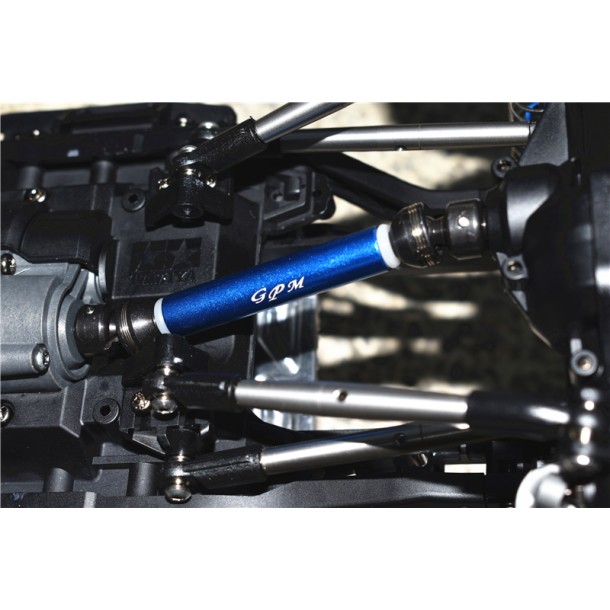 STEEL+ALUMINIUM FRONT+REAR CVD DRIVE SHAFT FOR TAMIYA 1/10 R/C MERCEDES-BENZ G500(CC-02)