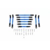 ALUMINUM ADJUSTABLE TIE RODS FOR TAMIYA 1/10 R/C MERCEDES-BENZ G500(CC-02)