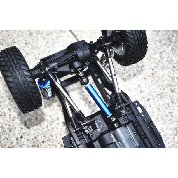 STAINLESS STEEL ADJUSTABLE TIE RODS FOR TAMIYA 1/10 R/C MERCEDES-BENZ G500(CC-02)