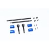 HARDEN STEEL #45 FRONT CVD JOINT+REAR DRIVE SHAFT + ALUMINUM 12.5MM WIDER HEX FOR TAMIYA 1/10 R/C MERCEDES-BENZ G500(CC-02)