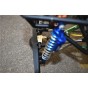 BRASS FRONT/REAR GEARBOX COVER FOR AXIAL 1/10 CAPRA 1.9 UNLIMITED