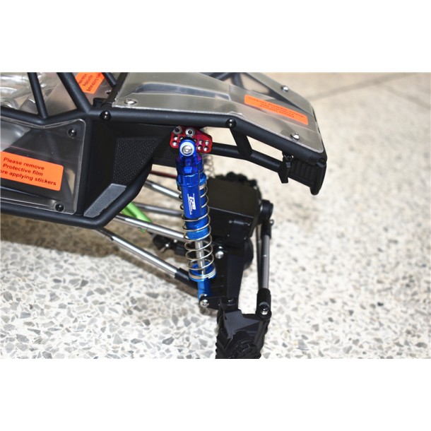 ALUMINUM FRONT/REAR L-SHAPE PIGGY BACK SPRING DAMPERS 100MM FOR AXIAL 1/10 CAPRA 1.9 UNLIMITED
