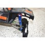 ALUMINUM FRONT/REAR L-SHAPE PIGGY BACK SPRING DAMPERS 100MM FOR AXIAL 1/10 CAPRA 1.9 UNLIMITED