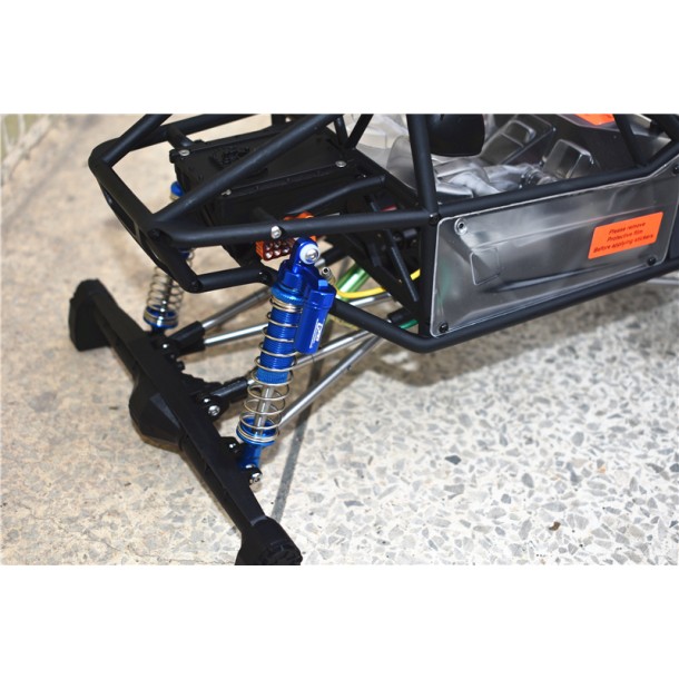 ALUMINUM FRONT/REAR L-SHAPE PIGGY BACK SPRING DAMPERS 100MM FOR AXIAL 1/10 CAPRA 1.9 UNLIMITED