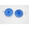ALUMINIUM WHEEL HEX CLAW +2MM WITH BRAKE DISK --ER0062MM/2