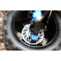 ALUMINIUM WHEEL HEX CLAW +2MM WITH BRAKE DISK --ER0062MM/2