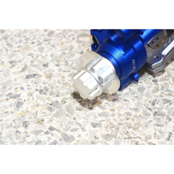 ALUMINUM UPGRADE SET (CVD, FRONT/REAR KNUCKLE ARMS, WHEEL HEX CLAW+WHEEL LOCK) --ER100