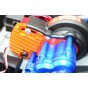 ALUMINUM MOTOR PLATE WITH HEAT SINK FINS--ER2018A