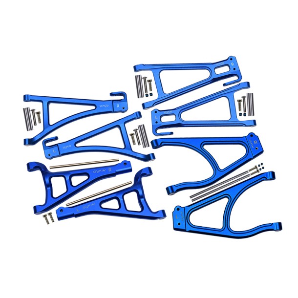 ALUMINUM FULL SUSPENSION ARM SET (FRONT+REAR & UPPER+LOWER)--ER24567 ALUMINUM FULL SUSPENSION ARM SET (FRONT+REAR & UPPER+LOWER)--ER24567