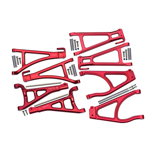 ALUMINUM FULL SUSPENSION ARM SET (FRONT+REAR & UPPER+LOWER)--ER24567 ALUMINUM FULL SUSPENSION ARM SET (FRONT+REAR & UPPER+LOWER)--ER24567