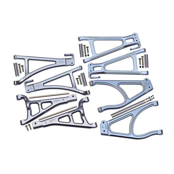 ALUMINUM FULL SUSPENSION ARM SET (FRONT+REAR & UPPER+LOWER)--ER24567 ALUMINUM FULL SUSPENSION ARM SET (FRONT+REAR & UPPER+LOWER)--ER24567