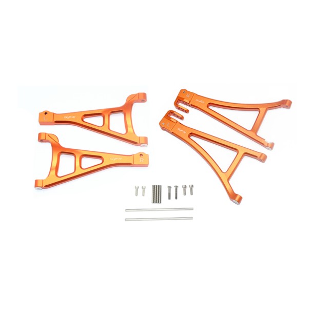 ALUMINUM FRONT SUSPENSION ARM SET (UPPER+LOWER)--ER25455 ALUMINUM FRONT SUSPENSION ARM SET (UPPER+LOWER)--ER25455