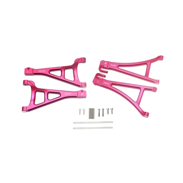 ALUMINUM FRONT SUSPENSION ARM SET (UPPER+LOWER)--ER25455 ALUMINUM FRONT SUSPENSION ARM SET (UPPER+LOWER)--ER25455