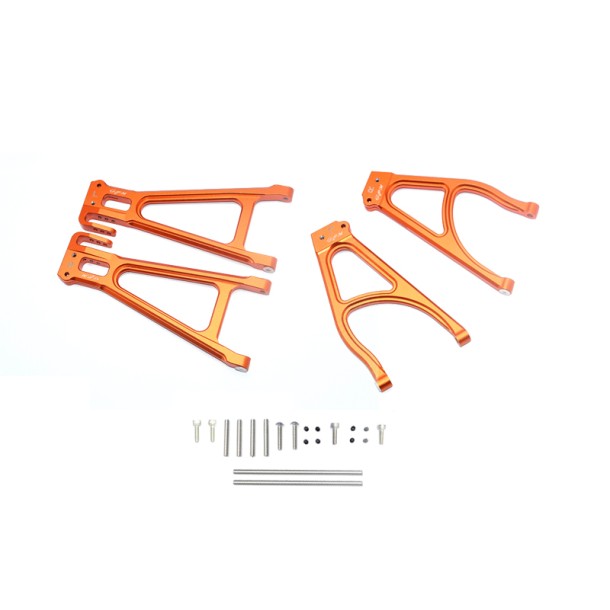 ALUMINUM REAR SUSPENSION ARM SET (UPPER+LOWER)--ER25657 ALUMINUM REAR SUSPENSION ARM SET (UPPER+LOWER)--ER25657