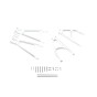 ALUMINUM REAR SUSPENSION ARM SET (UPPER+LOWER)--ER25657 ALUMINUM REAR SUSPENSION ARM SET (UPPER+LOWER)--ER25657