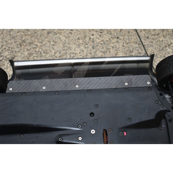 CARBON FIBER CHASSIS SIDE PANELS(25MM WIDE) FOR ARRMA 1/7 INFRACTION 6S