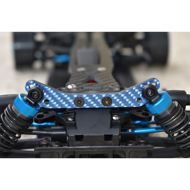 CARBON FIBER FRONT&REAR SHOCK TOWER FOR TAMIYA 1/10 TA08 PRO  