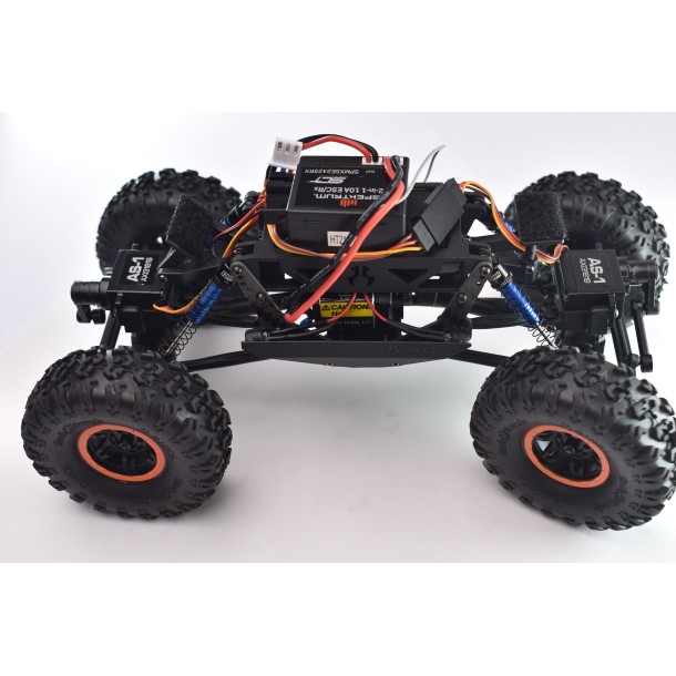 CARBON FIBER CHASSIS SIDE PANELS FOR AXIAL 1/24 AX24 XC-1 4WS
