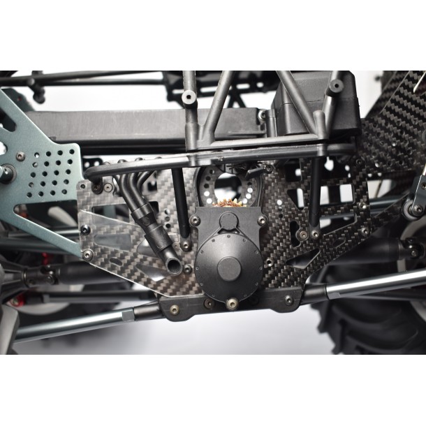 CARBON FIBER CHASSIS SIDE PANELS FOR LOSI 1/8 LMT