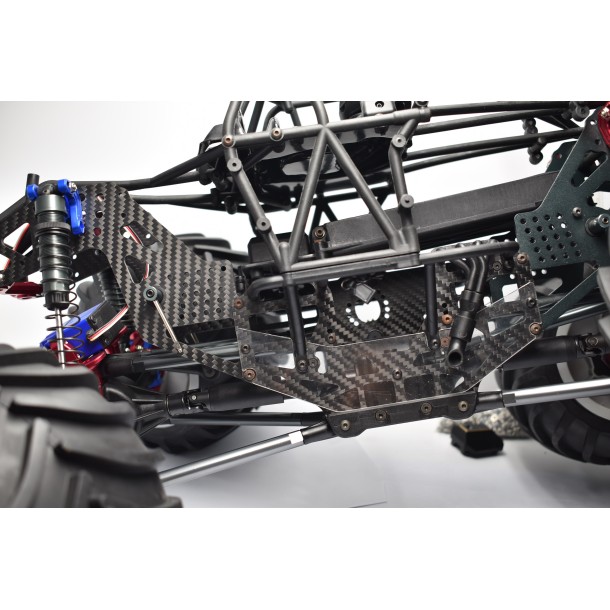 CARBON FIBER CHASSIS SIDE PANELS FOR LOSI 1/8 LMT