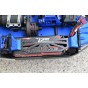 ALUMINUM 6061-T6 +CARBON FIBER BATTERY HOLD-DOWN FOR TRAXXAS 1/8 SLEDGE / MAXX SLASH
