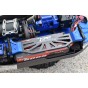 ALUMINUM 6061-T6 +CARBON FIBER BATTERY HOLD-DOWN FOR TRAXXAS 1/8 SLEDGE / MAXX SLASH