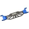 ALUMINUM 6061-T6 +CARBON FIBER BATTERY HOLD-DOWN FOR TRAXXAS 1/8 SLEDGE / MAXX SLASH