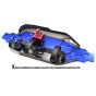 ALUMINIUM 7075-T6 SERVO MOUNT AND CARBON FIRBRE BATTERY COMPARTMENT FOR TRAXXAS 1/8 SLEDGE
