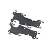 CARBON FIBRE DUST-PROOF PROTECTION PLATE FOR FRONT SUSPENSION ARM FOR TRAXXAS 1/8 SLEDGE